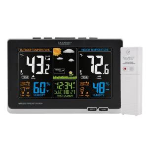 Weather station wireless color display