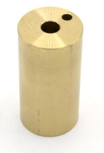Metal block calorimeter brass