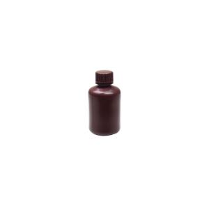 Reagent bottles, narrow mouth, HDPE, amber, 125 ml