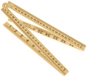 Learning Advantage Folding Meter Stick - Imperial and Metric