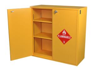 Wooden Flammables Cabinets, SciMatCo