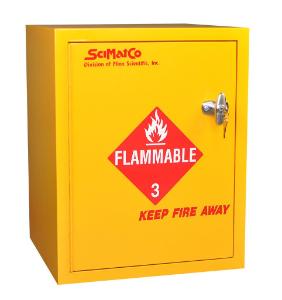 Wooden Flammables Cabinets, SciMatCo