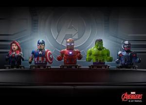 Ozobot Evo Action Skins from Marvel Avengers | Ward's Science