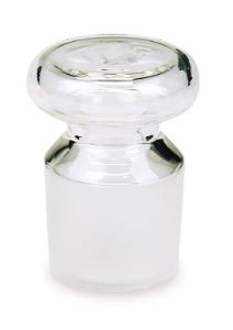 Stopper glass flask clear no. 19